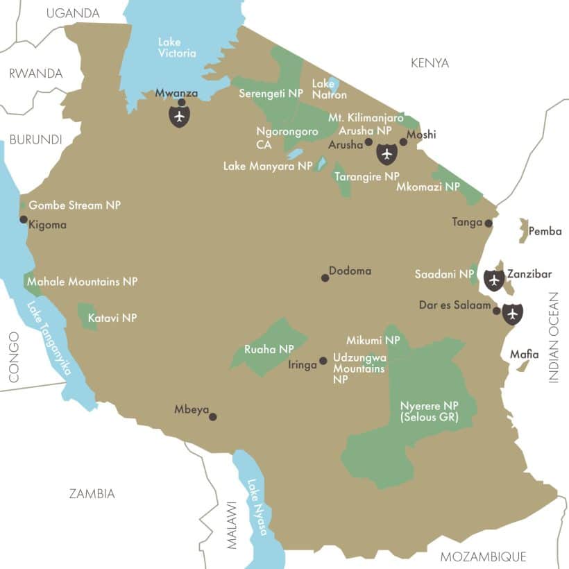 Places to visit In Tanzania